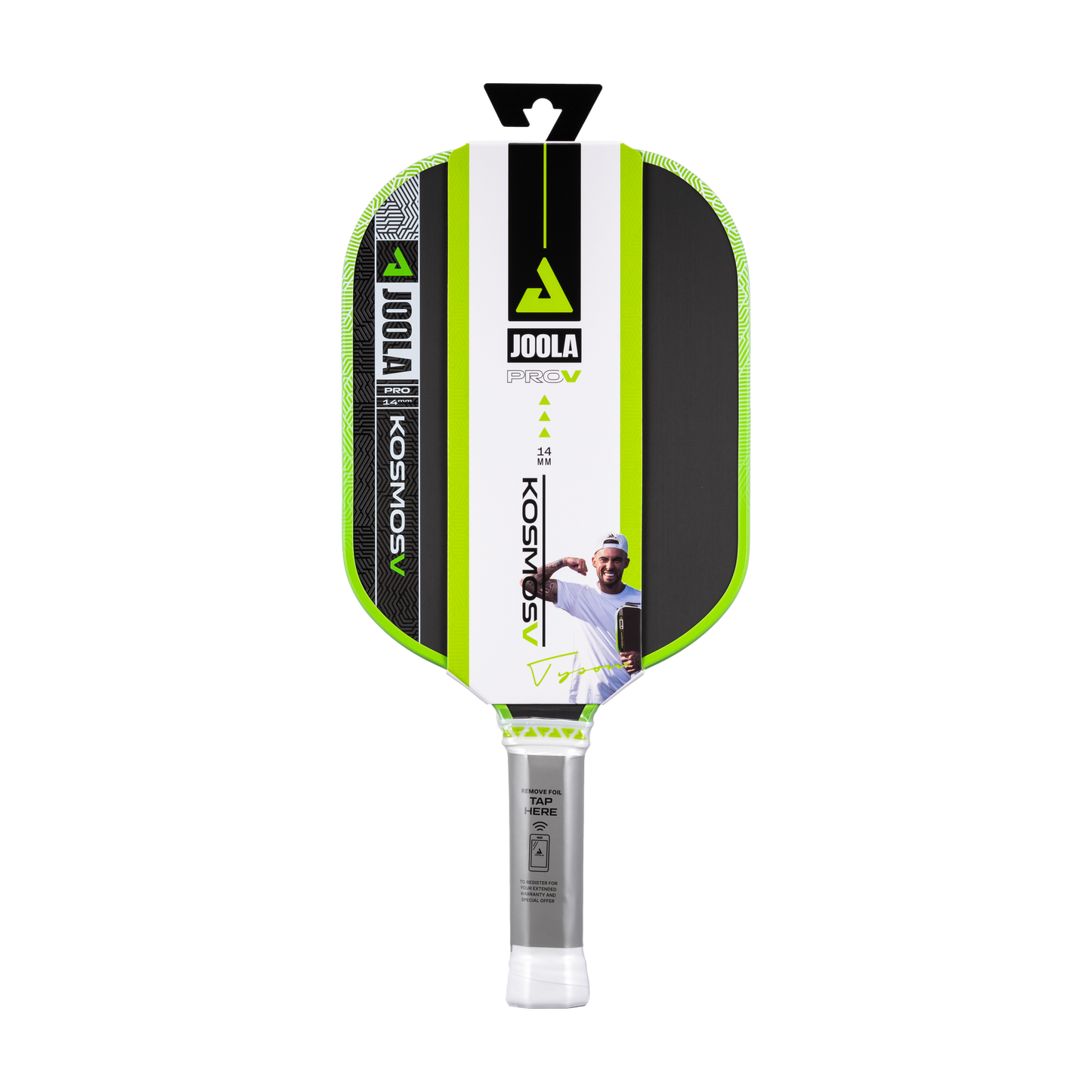 Joola Kosmos Pro V Tyson McGuffin Paddle - 14mm Hybrid