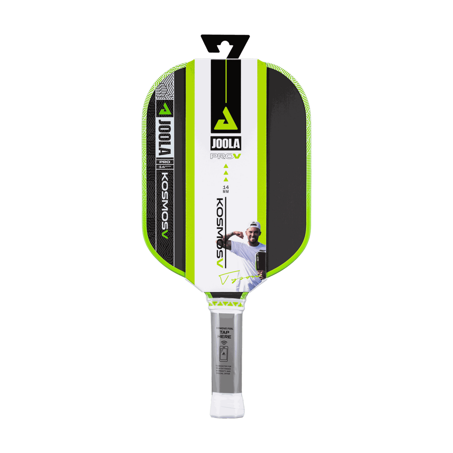 Joola Kosmos Pro V Tyson McGuffin Paddle - 14mm Hybrid