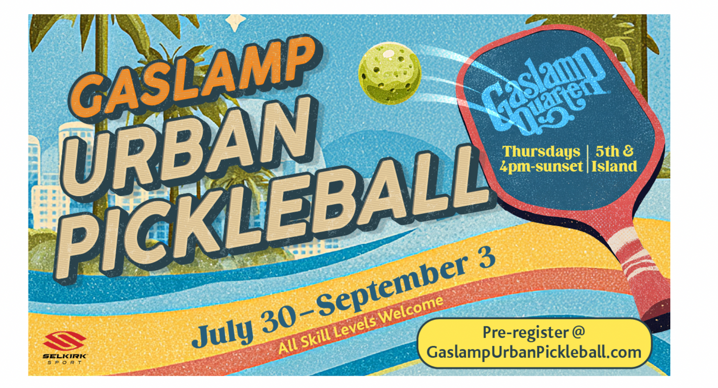 Exclusive Joola + Gaslamp Urban Pickleball Summer Promotion!