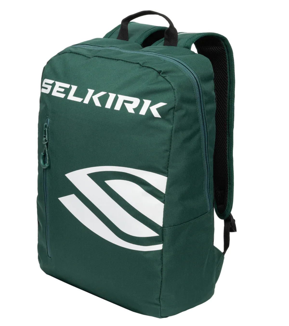 Selkirk Core Line Day Backpack in green with white Selkirk logo