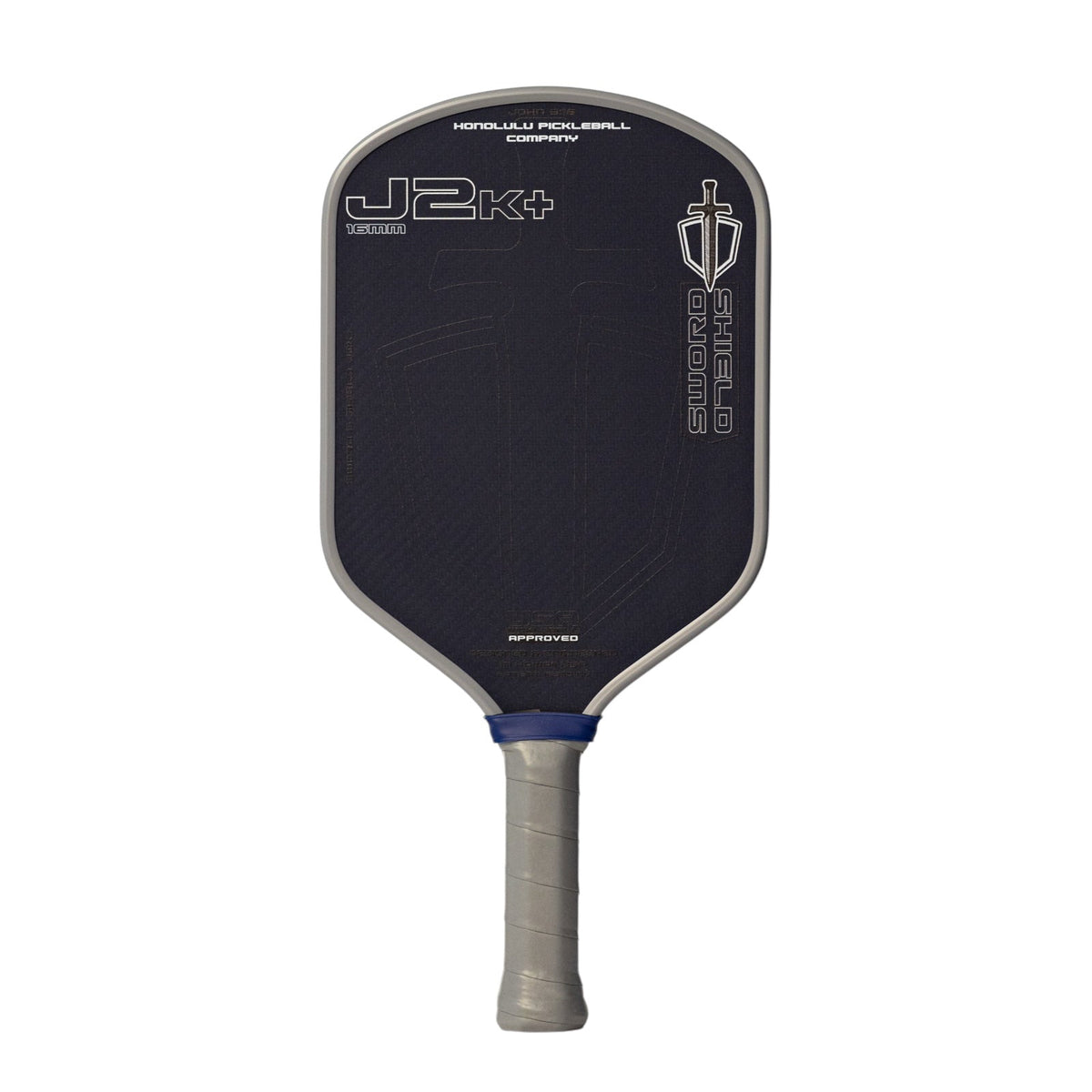 J2K+ Paddle - Sword & Shield - By Honolulu Pickleball (Free Paddle Cover)