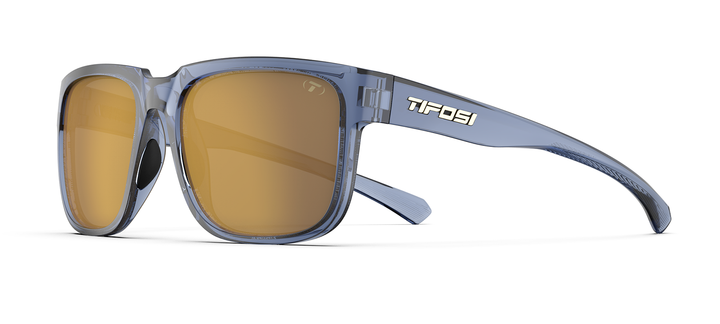 Tifosi Shumo, Crystal Denim Gold Mirror Eyewear