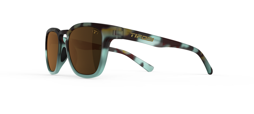 Tifosi Smirk, Matte Blue Tortoise Frame - Brown Tint