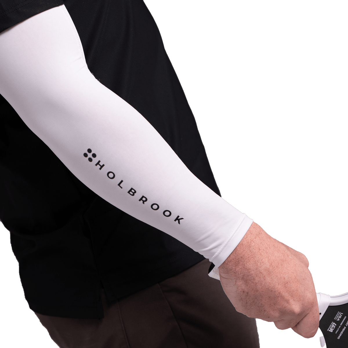 Holbrook White Arm Sleeves White