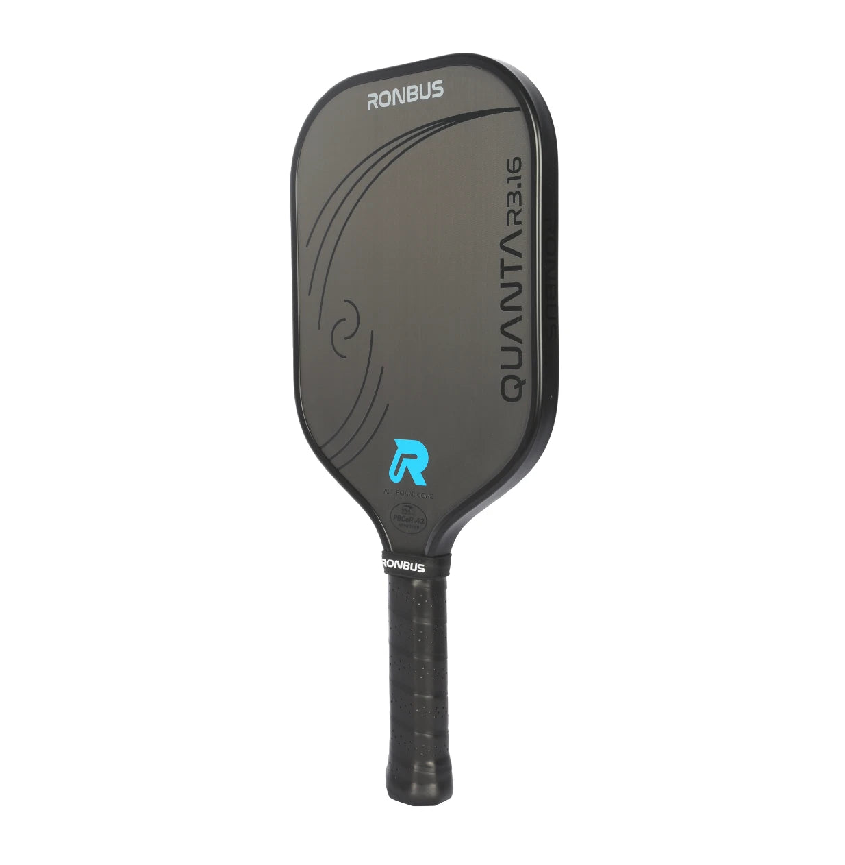 Ronbus Quanta R3.16 Paddle - Black - Elongated - 5.5" Grip