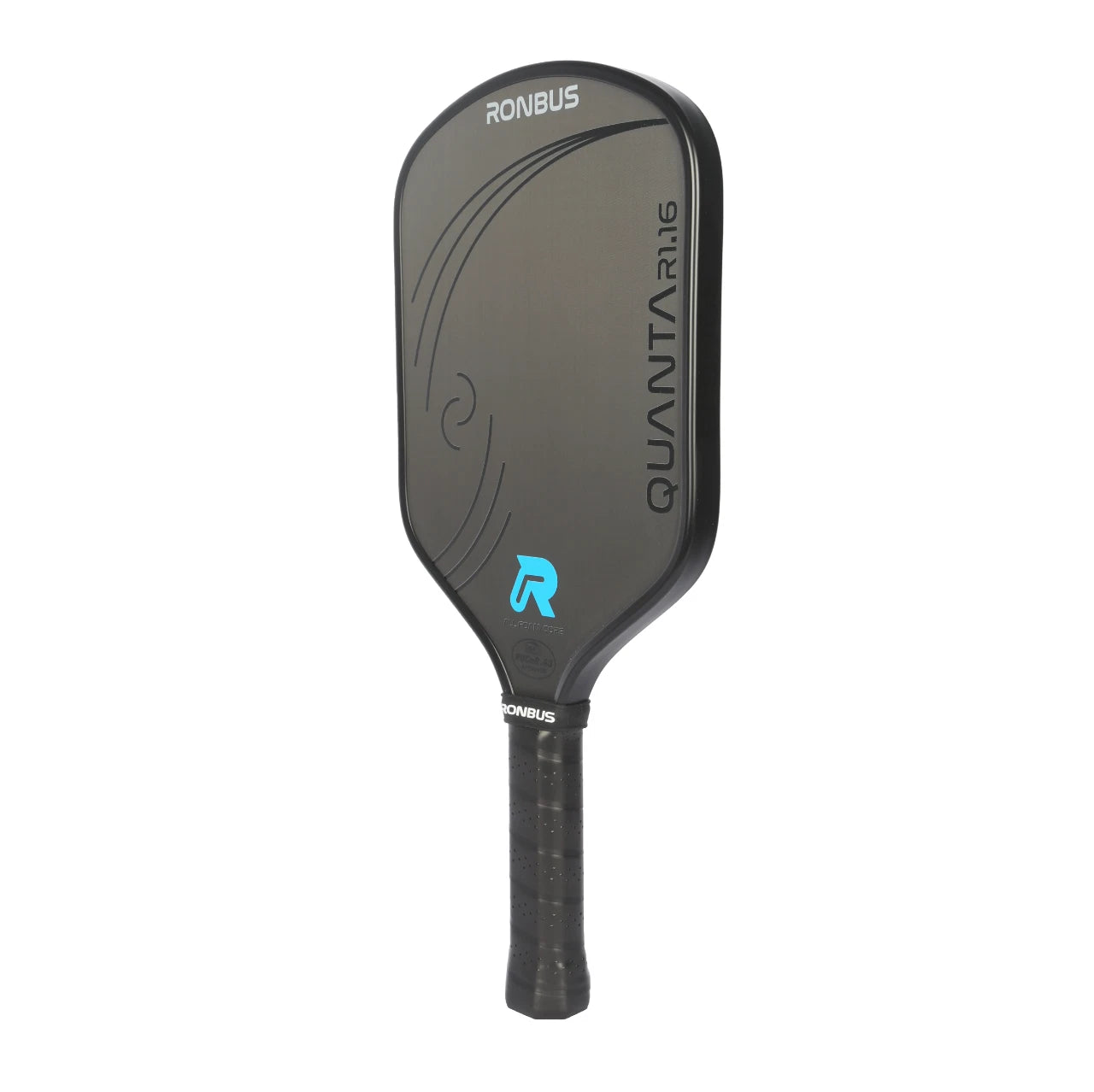 Ronbus Quanta R1.16 - Black - Paddle - Curved Top Elongated