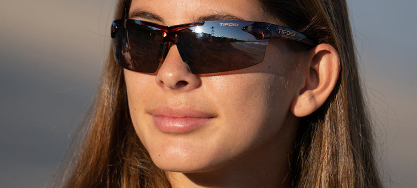 Tifosi Track, Tortoise Frame - Brown Tint