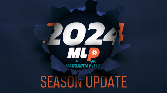 2024 season update revealed through a torn dark blue paper background.