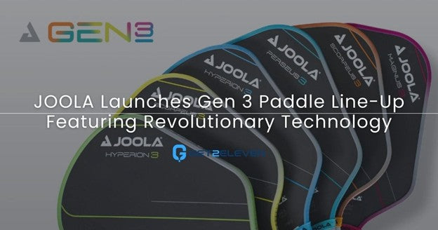 New Joola Paddle Gen 3 Line-Up Featuring Revolutionary Technology