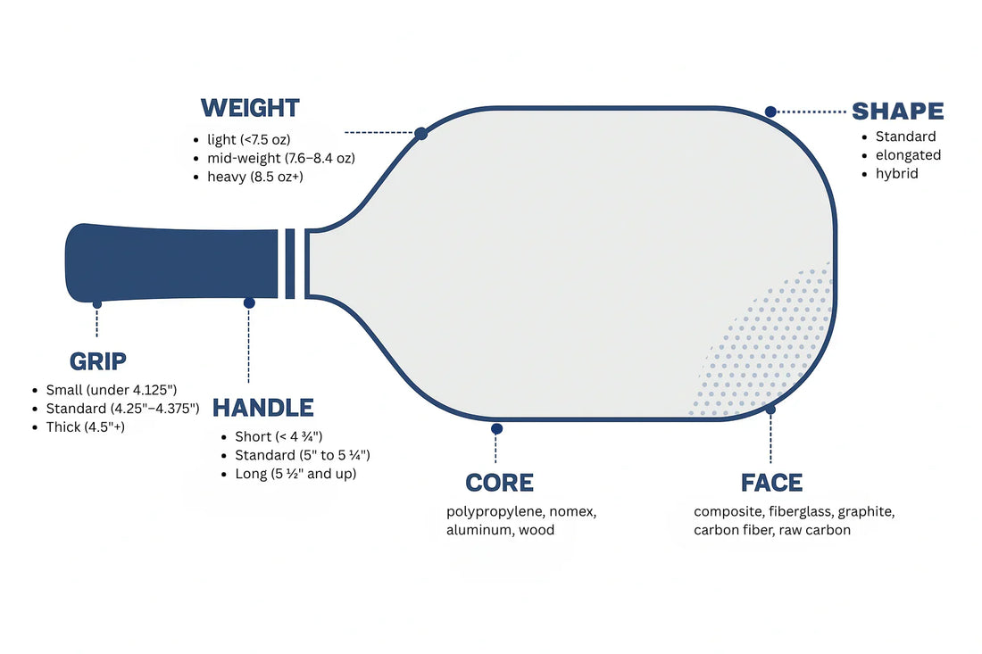 How to Choose a Pickleball Paddle That Fits Your Game