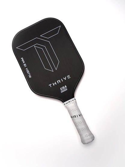 Thrive Rush 13 Paddle - With Free Cover, Eraser, Weights and Key Chain