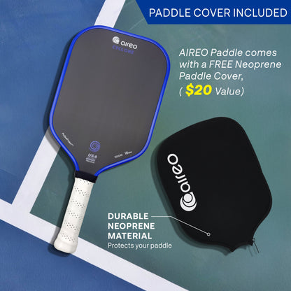 Aireo Cyclone Paddle – PulseFoam™ Power Elongated Paddle  – NanoGraph Grit Surface NEW