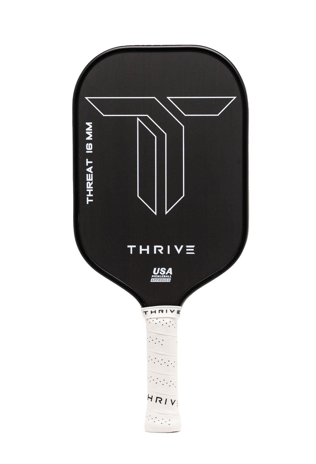 Thrive Threat 16 Paddle - - With Free Cover, Eraser, Weights and Key Chain