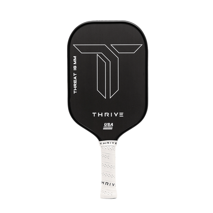 Thrive Threat 16 Paddle - - With Free Cover, Eraser, Weights and Key Chain