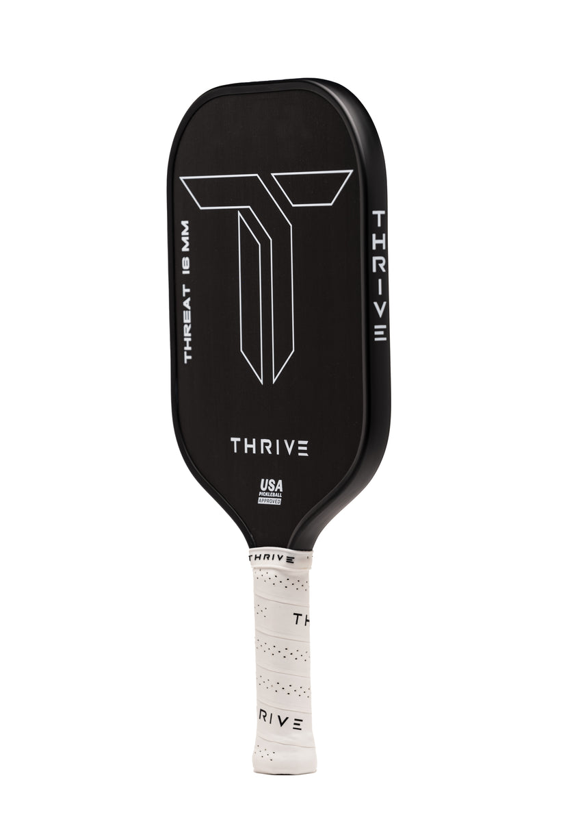 Thrive Threat 16 Paddle - - With Free Cover, Eraser, Weights and Key Chain