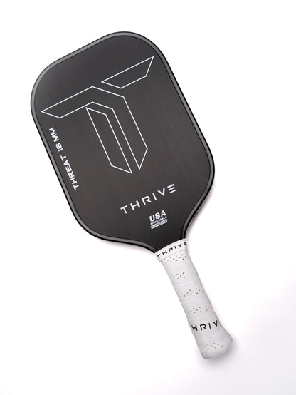 Thrive Threat 16 Paddle - - With Free Cover, Eraser, Weights and Key Chain