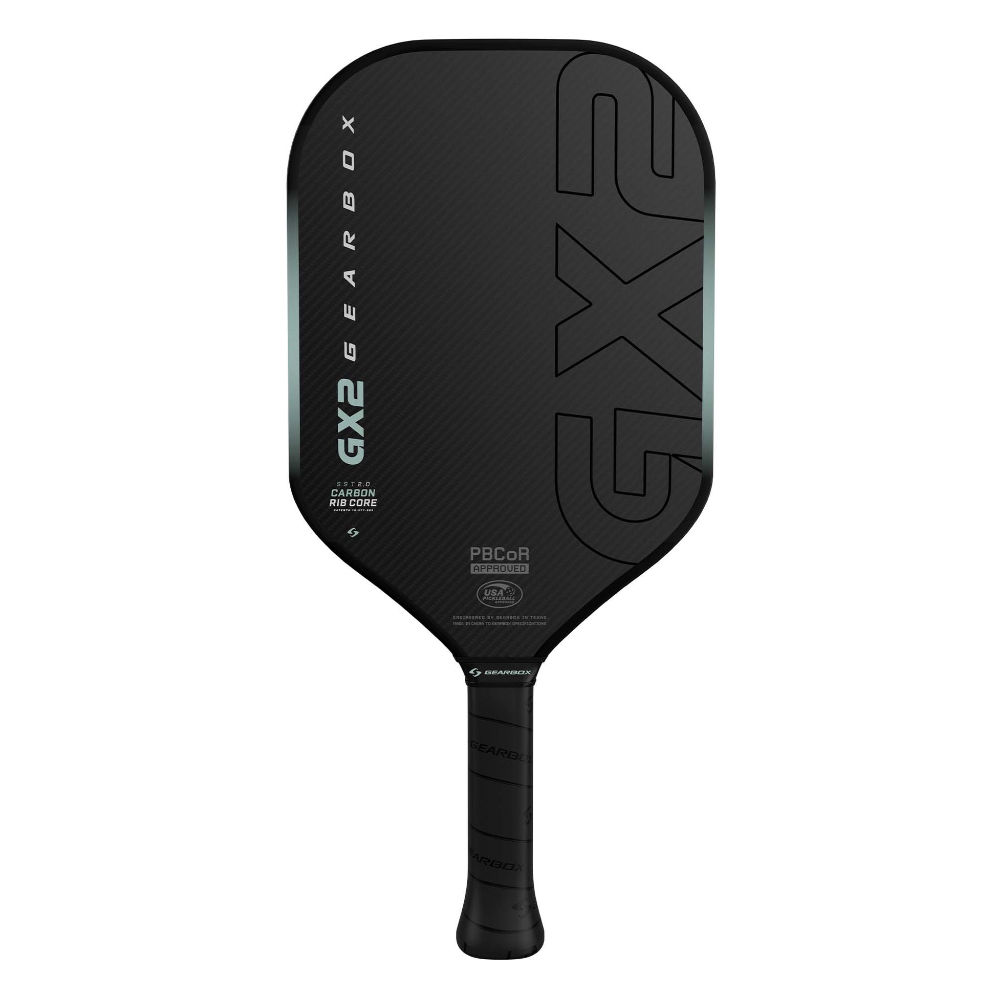 Gearbox GX2 Integra XL Shape Paddle - 16mm - (SST 2.0 Carbon Fiber Rib Core)