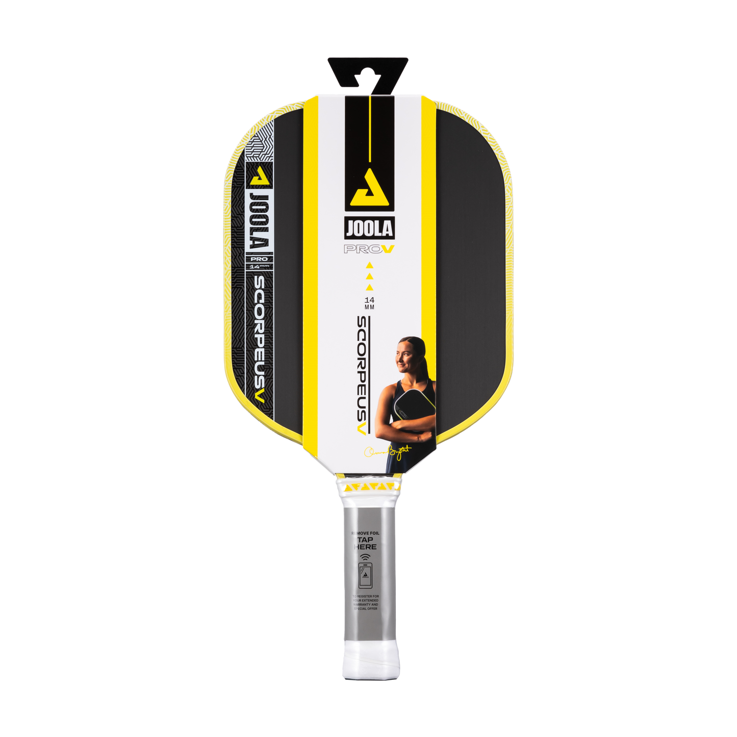 Joola Scorpeus Pro V Anna Bright  14mm Standard Shape - Paddle