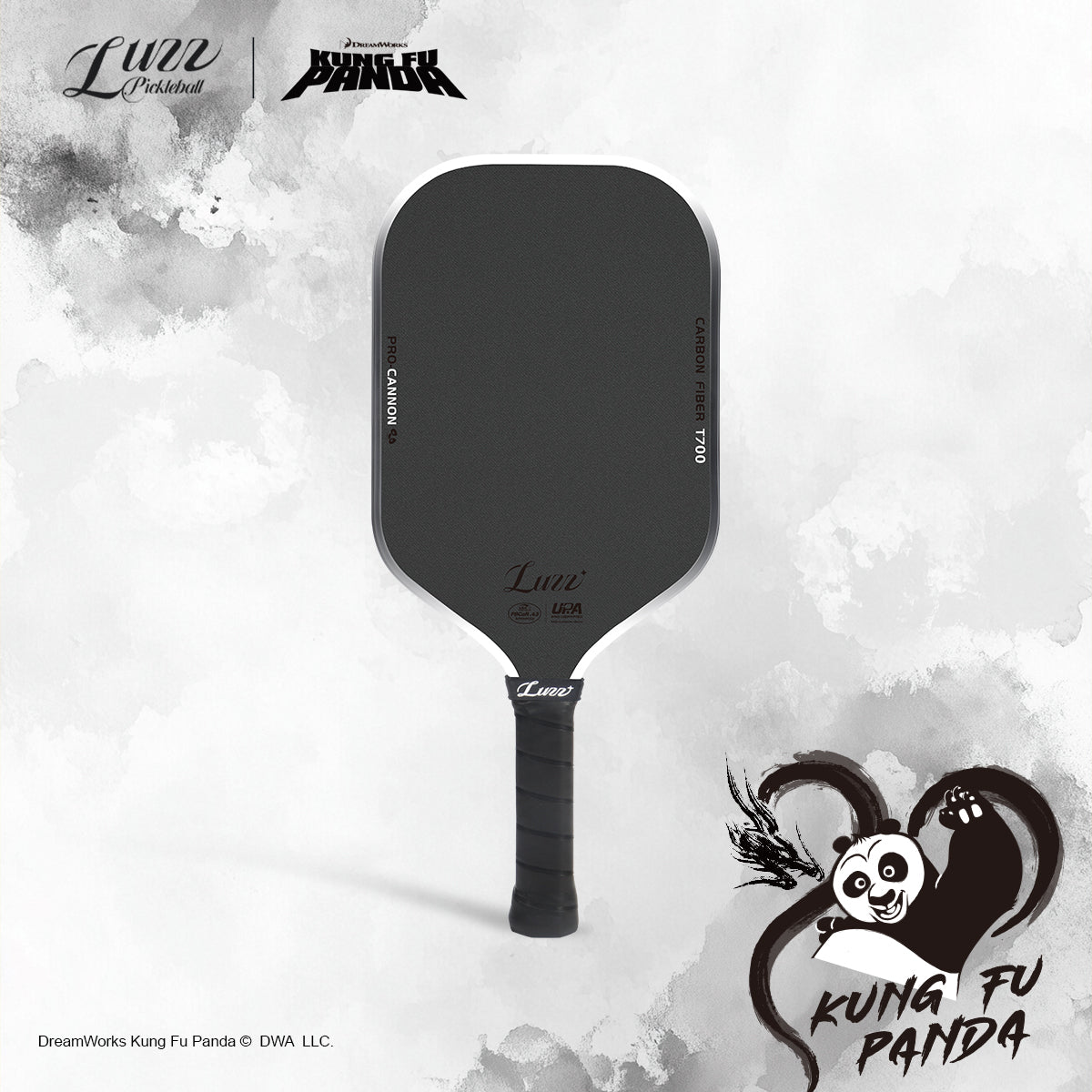 Luzz Pickleball Cannon T700 Carbon Friction Surface - LuzzPickleball Paddle