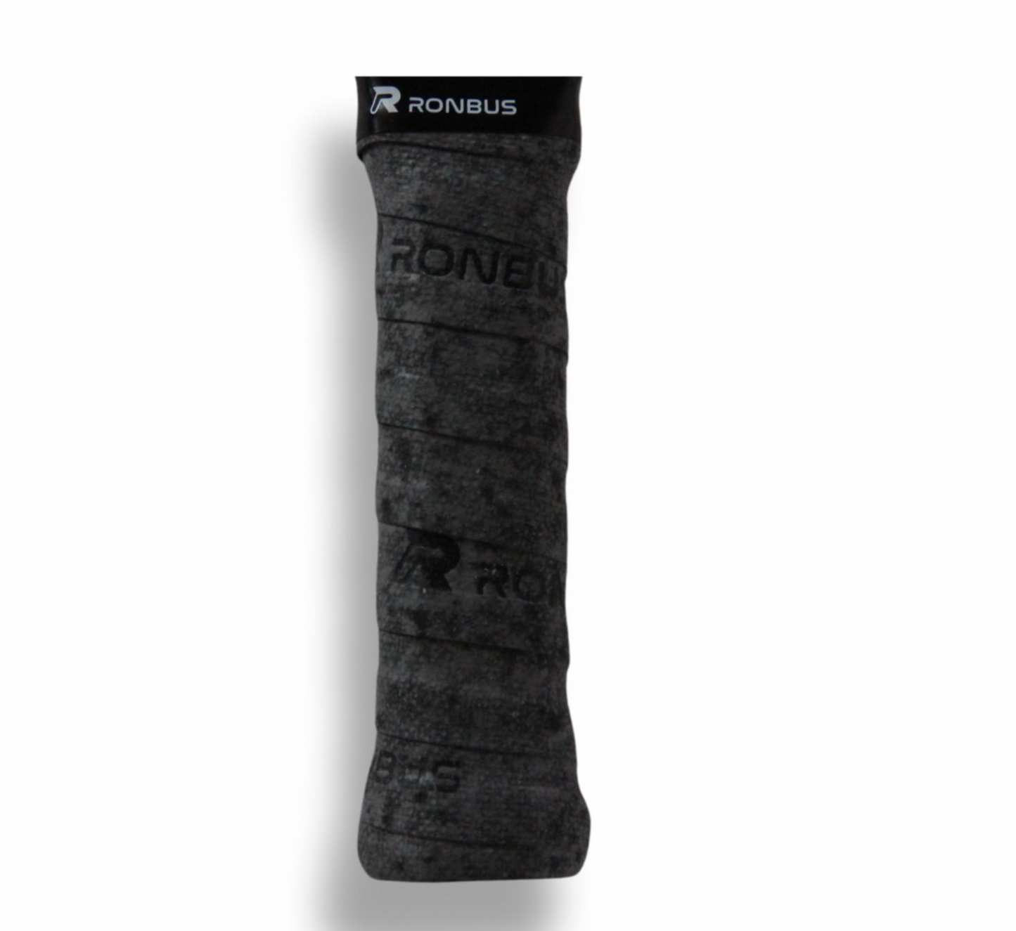 Dark gray textured sports grip, three-pack, shown against a white background.
