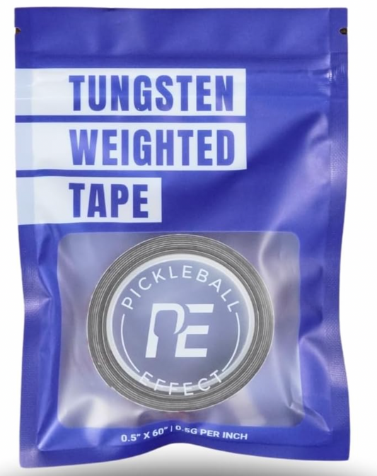 Pickleball Effect Weighted Tungsten Tape 1/2 Gram/Inch