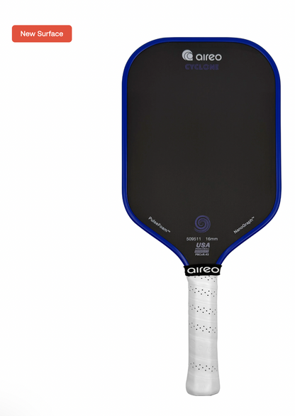 Aireo Cyclone Paddle – PulseFoam™ Power Elongated Paddle  – NanoGraph Grit Surface NEW