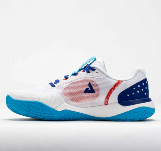 Joola Men's Rally Pickleball Shoes - White/Atlantic Blue