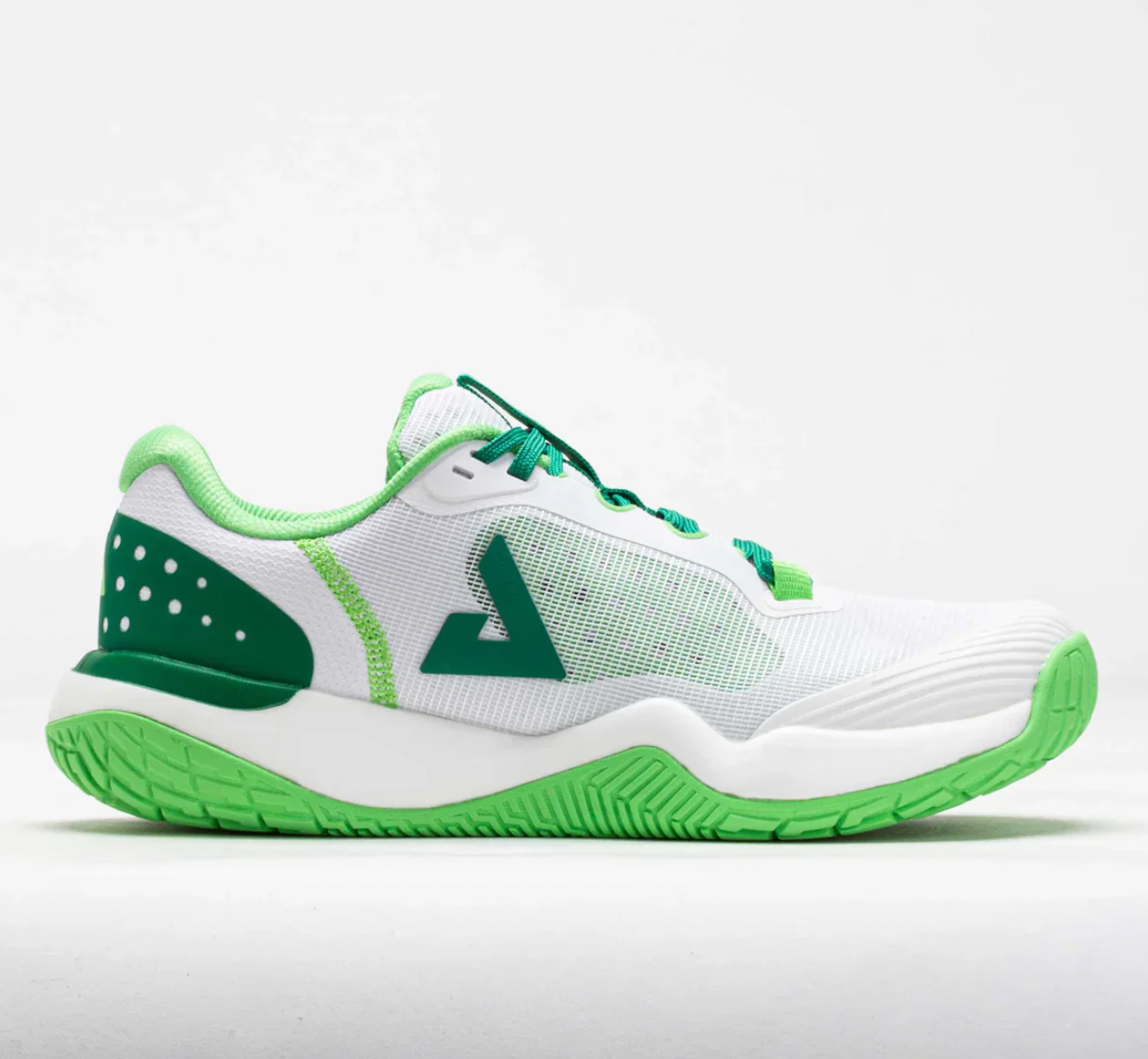Joola Women's Rally Pickleball Shoes - White/Meadow Green