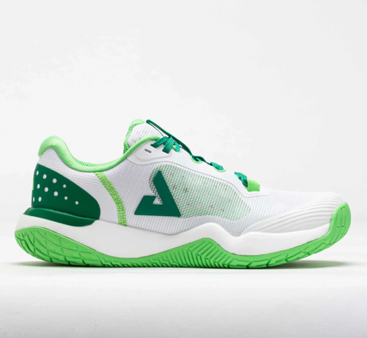 Joola Women's Rally Pickleball Shoes - White/Meadow Green