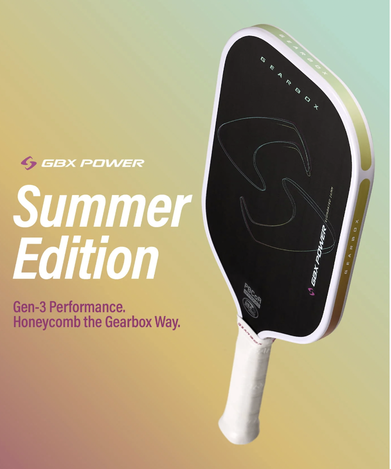 Gearbox GBX Power Elongated - Specila Summer Edition - Gen 3 Honeycomb  Paddle (Copy)