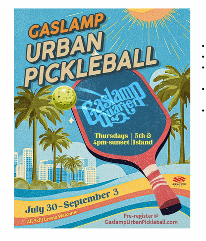 Exclusive Joola + Gaslamp Urban Pickleball Summer Promotion!