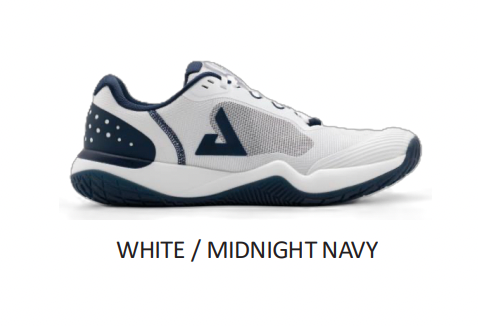 Joola Men's R4LLy Pickleball White/Midnight Navy Shoes