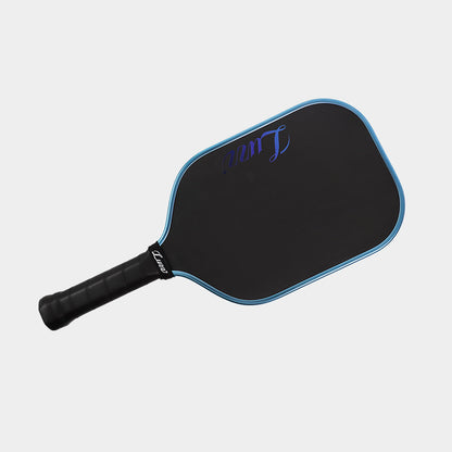 Luzz Pickleball Pro 4 Blue Blaze Inferno Paddle _ Metallic Edgeguard
