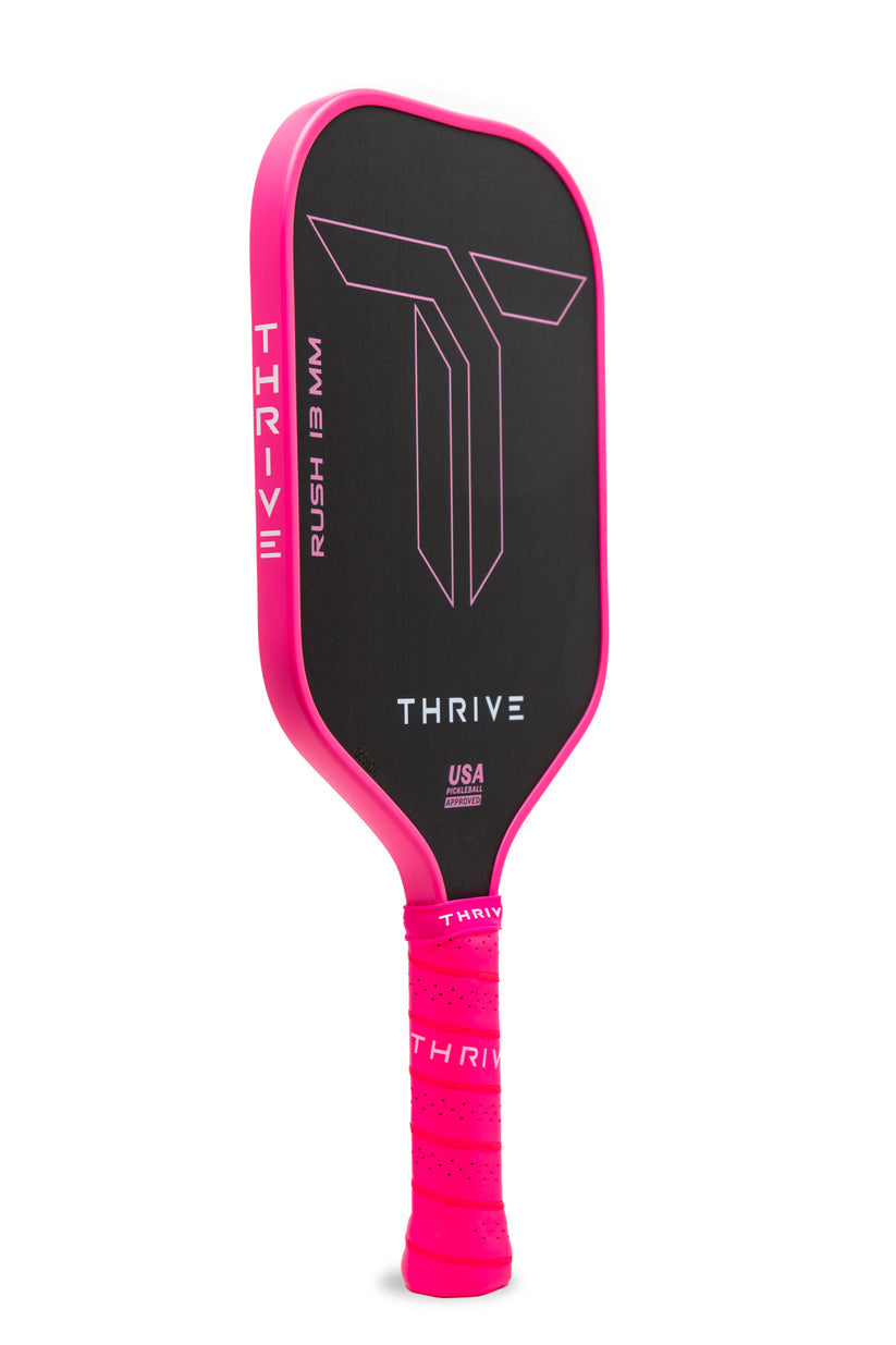 Thrive Rush 13 Paddle - With Free Cover, Eraser, Weights and Key Chain