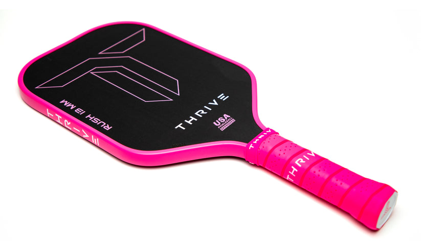 Thrive Rush 13 Paddle - With Free Cover, Eraser, Weights and Key Chain