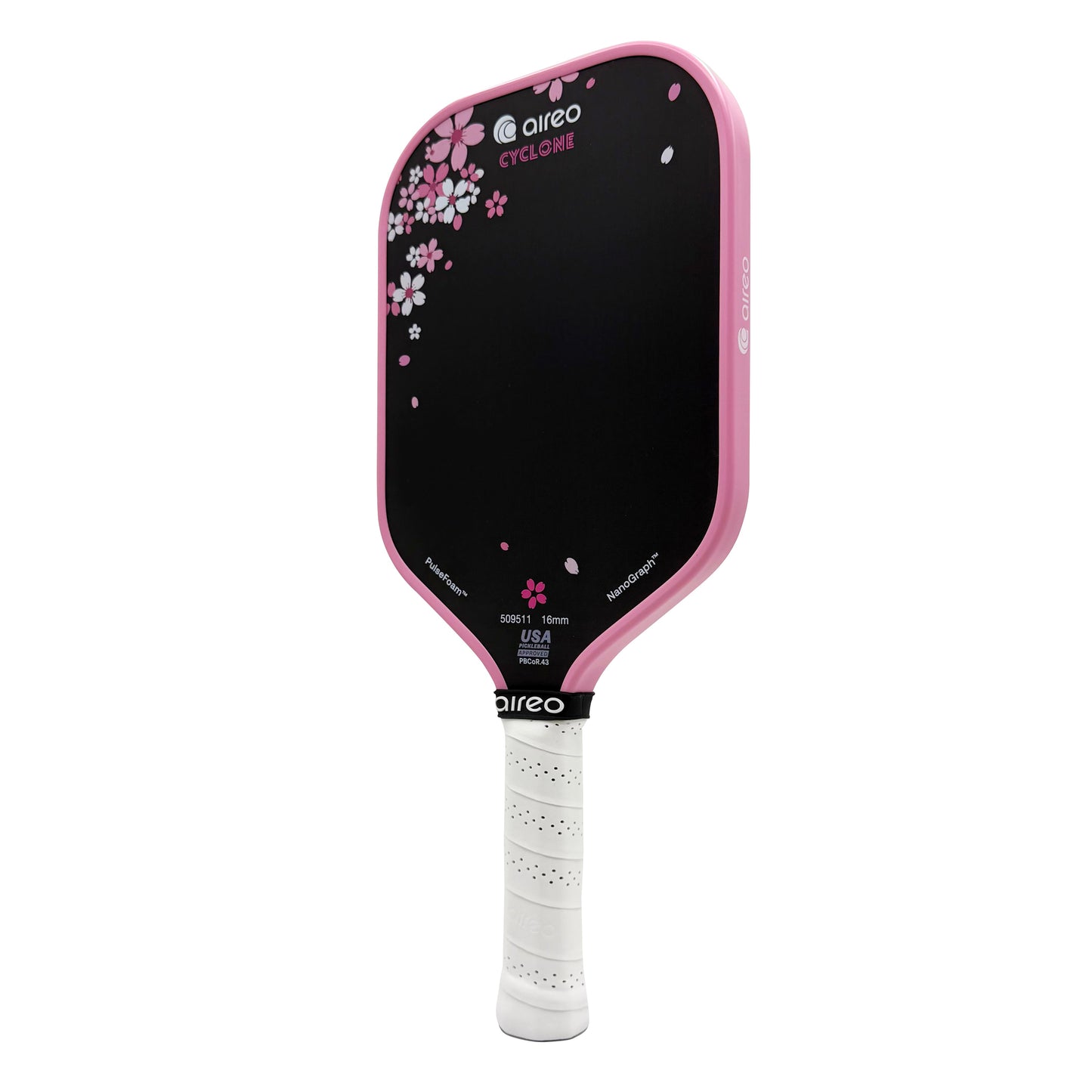 Aireo Cyclone - Cherry Blossom - PulseFoam™ Power Elongated NanoGraph Grit Surface Paddle