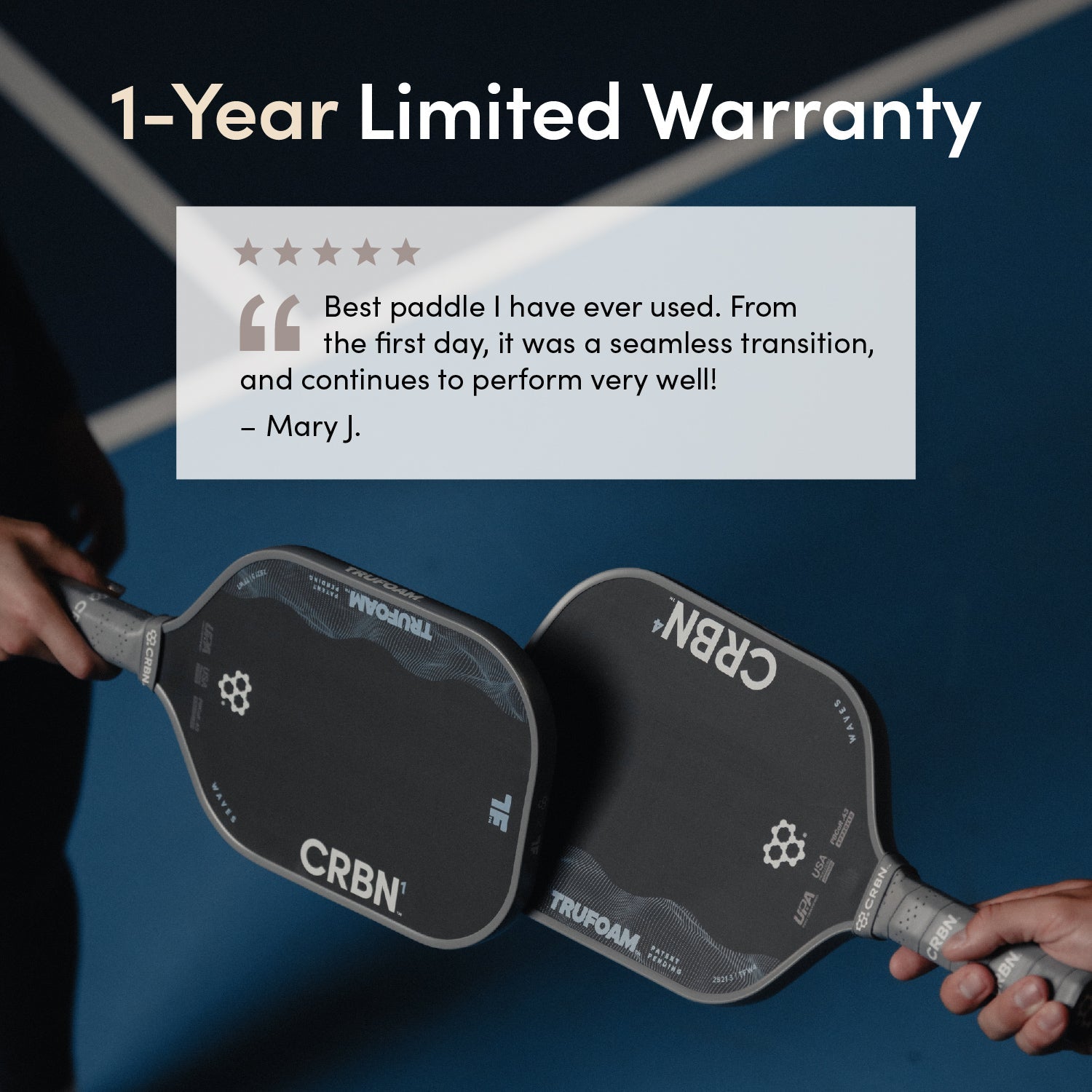 CRBN CRBN3 TruFoam Waves Elongated Paddle – Get2Eleven