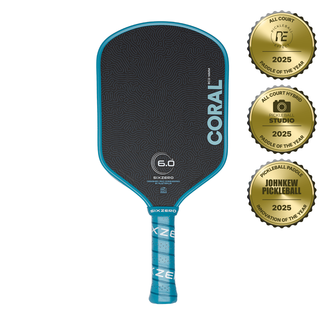 Six Zero Coral Hybrid Ocean Blue Paddle