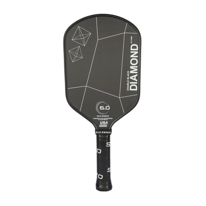 SixZero Double Black Diamond Elongated Pickleball Paddle (15mm)
