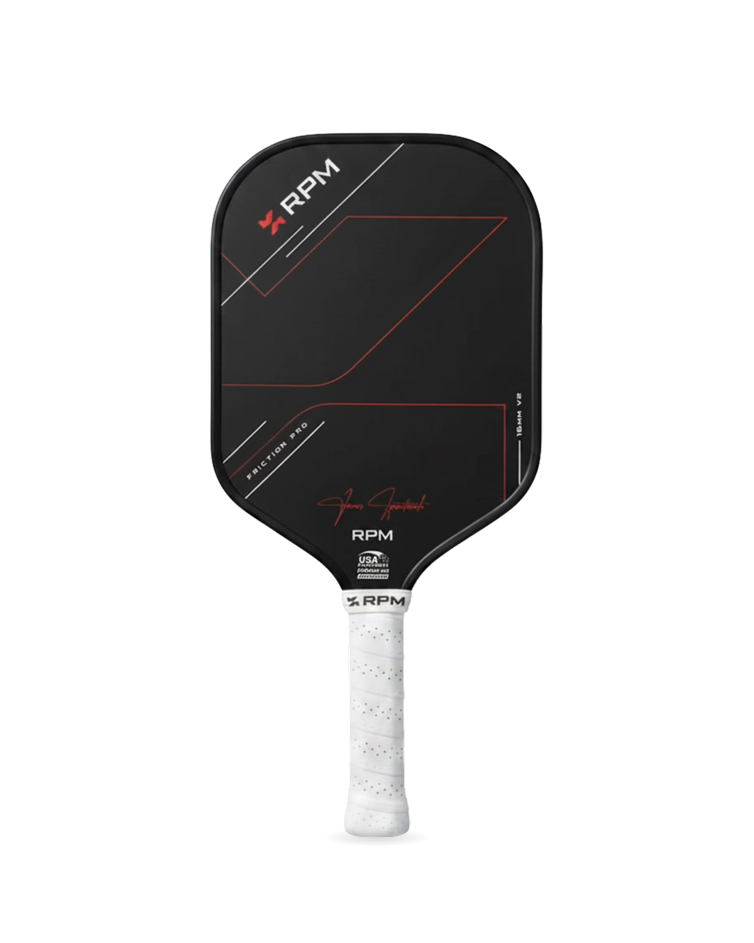 RPM Friction  Pro V2 16mm Hybrid Flat Top  Paddle