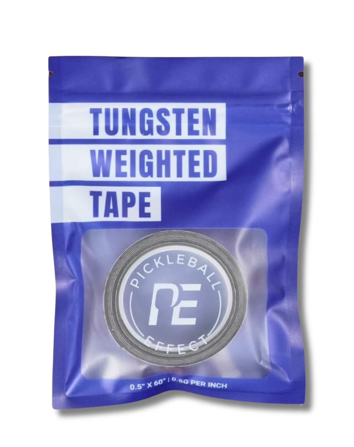 Pickleball Effect Weighted Tungsten Tape 1/2 Gram/Inch