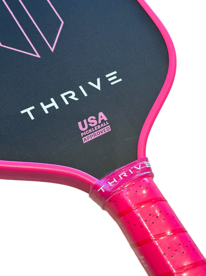 Thrive Threat 16 Paddle - - With Free Cover, Eraser, Weights and Key Chain