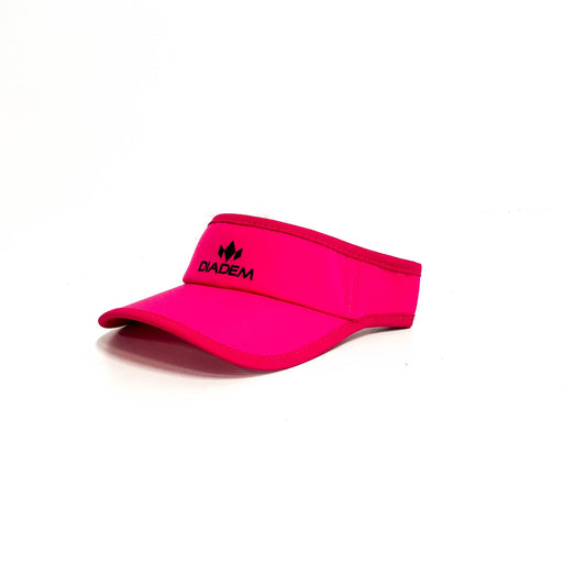 Diadem Select visor, pink, athletic visor with logo
