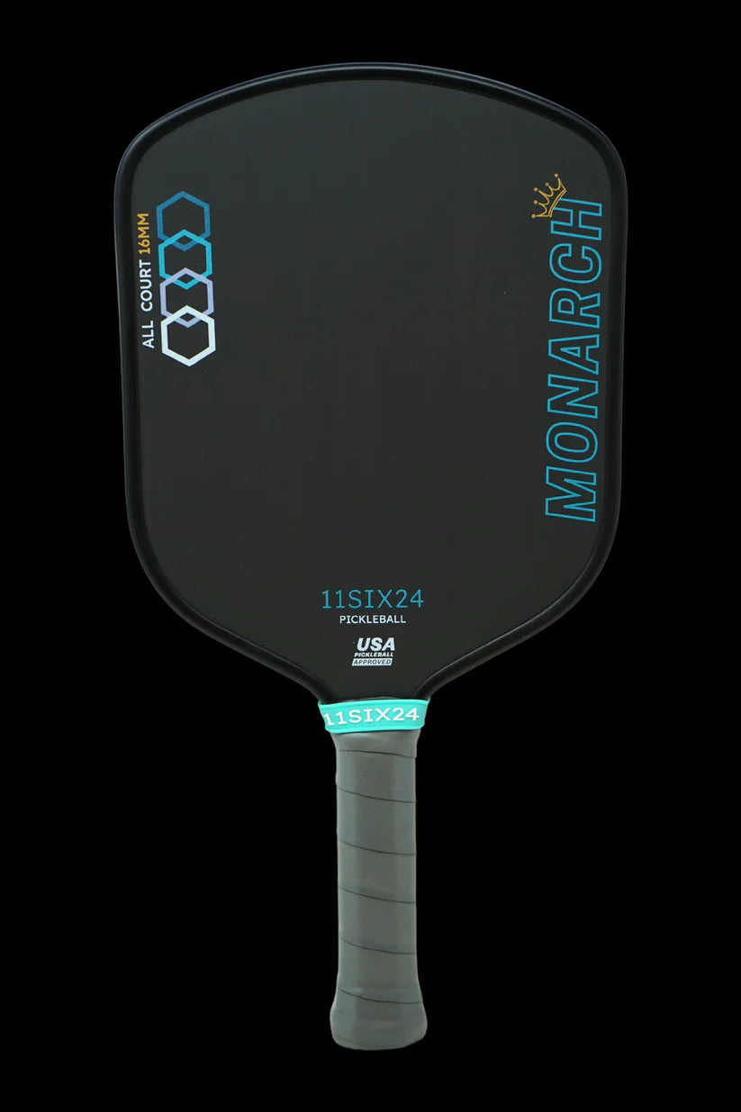 11SIX24 Monarch Pickleball Paddle: 16mm core, all-court, USA Pickleball Approved.
