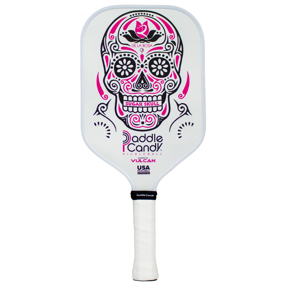 Vulcan Candy Sugar Skull XL Pickleball Paddle