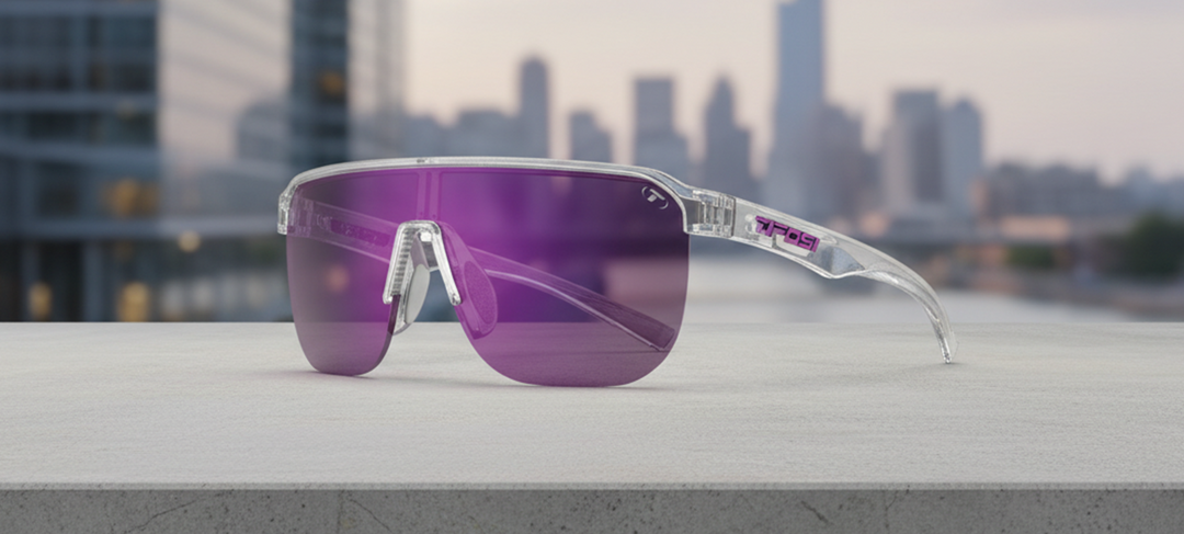 Tifosi Sanctum SL, Crystal Clear Purple Mirror AR
