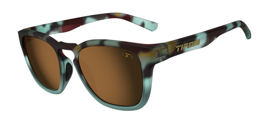 Tifosi Smirk, Matte Blue Tortoise Frame - Brown Tint