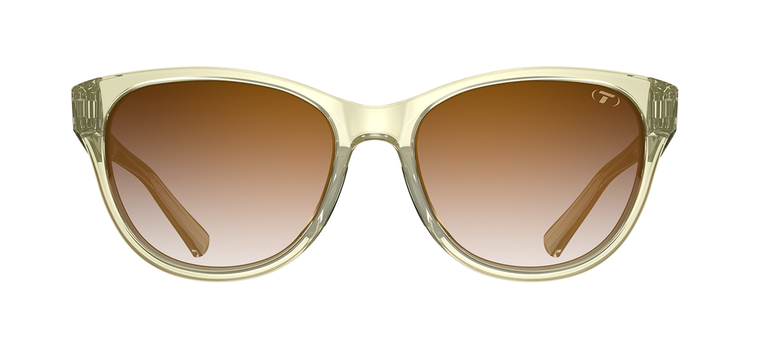 Tifosi Stella, Crystal Champagne Brown Gradient Eyewear
