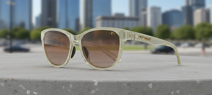 Tifosi Stella, Crystal Champagne Brown Gradient Eyewear