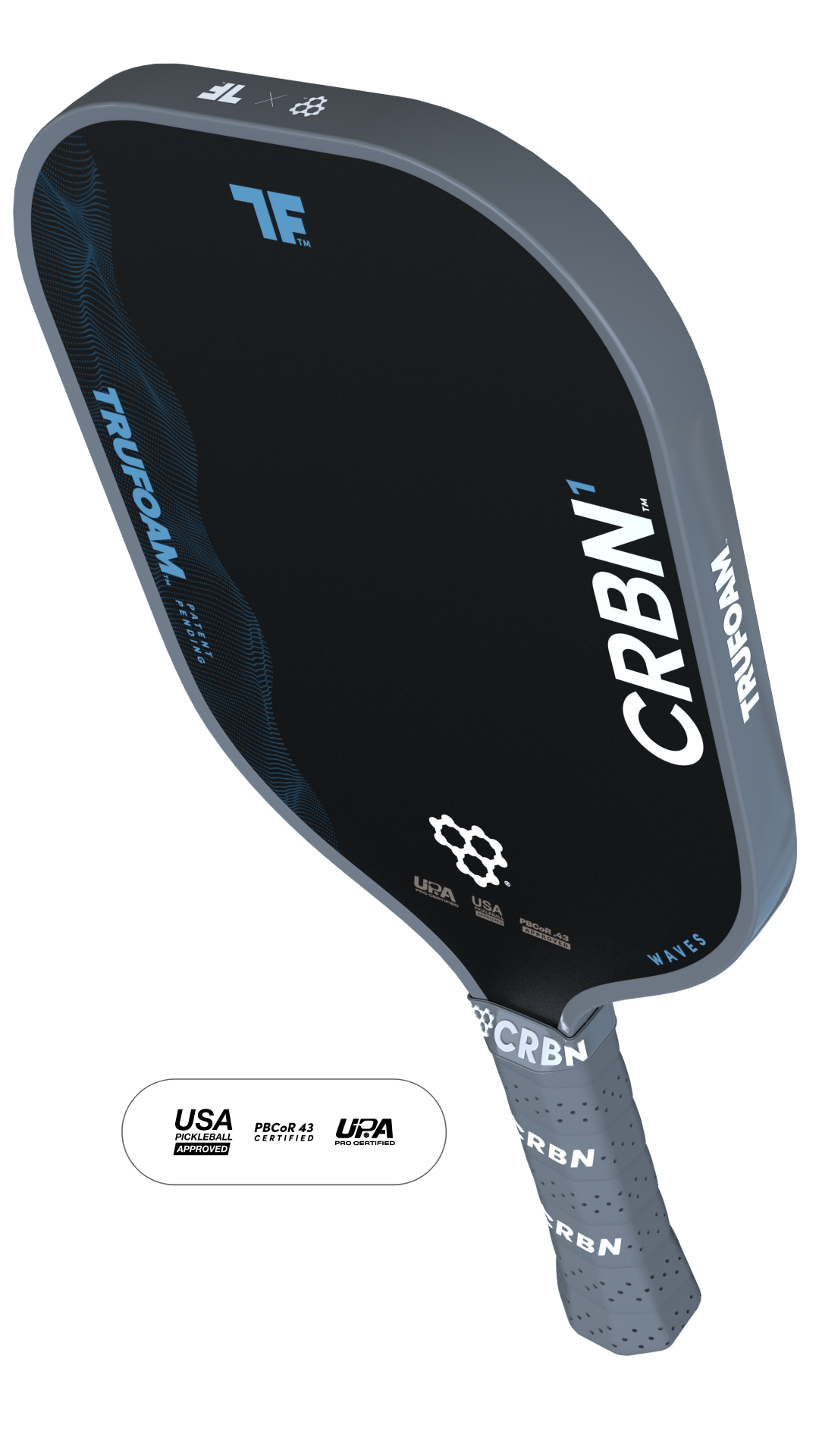 CRBN 1 TruFoam 1 Waves Elongated with Long Handle Paddle